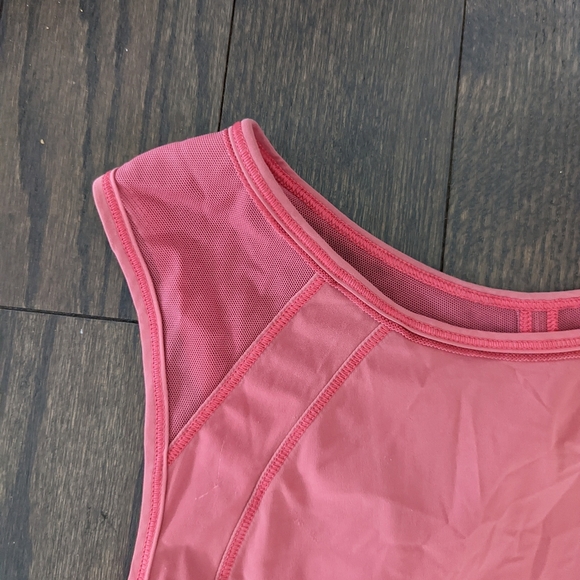 Pink Lululemon Mesh Tank Top - Picture 4 of 6